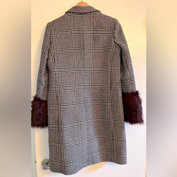 Club Monaco Starella Plaid Coat - NWt - Picture 6 of 7